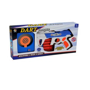 تفنگ اسباب بازی تیر فومی به همراه سیبل مدل A1634193B_اسباب بازی